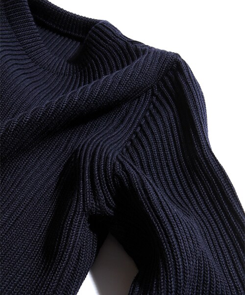 Andersen-Andersen(アンデルセンアンデルセン)の「SAILOR SWEATER (CREW NECK)(その他・メンズ・オフホワイト/ネイビー・XS/S)」の7枚目の写真