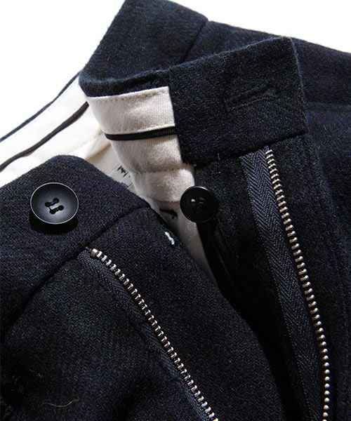 FREAK'S STORE(フリークスストア)の「ウールスキニーパンツ(パンツ・メンズ・グレー/チャコールグレー/オリーブ/ネイビー・S/M/L)」の10枚目の写真