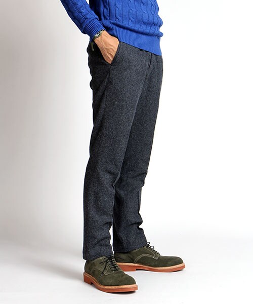 FREAK'S STORE(フリークスストア)の「ウールスキニーパンツ(パンツ・メンズ・グレー/チャコールグレー/オリーブ/ネイビー・S/M/L)」の5枚目の写真