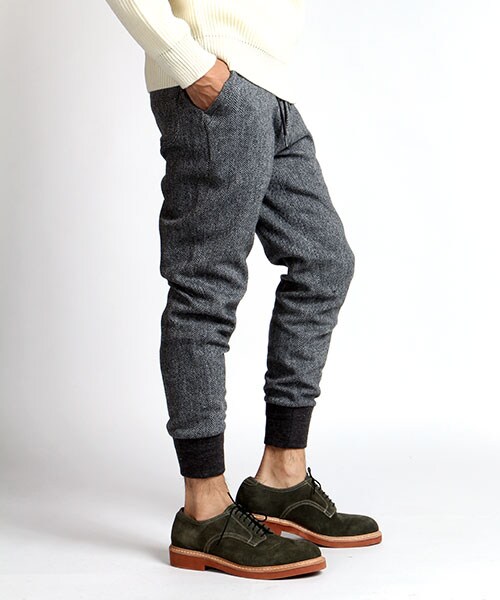 FREAK'S STORE（フリークスストア）の「ウールリブパンツ（パンツ・メンズ・グレー/チャコールグレー/オリーブ/ネイビー・S/M/L）」の5枚目の写真