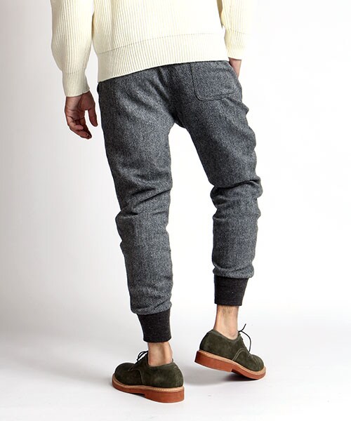 FREAK'S STORE（フリークスストア）の「ウールリブパンツ（パンツ・メンズ・グレー/チャコールグレー/オリーブ/ネイビー・S/M/L）」の6枚目の写真