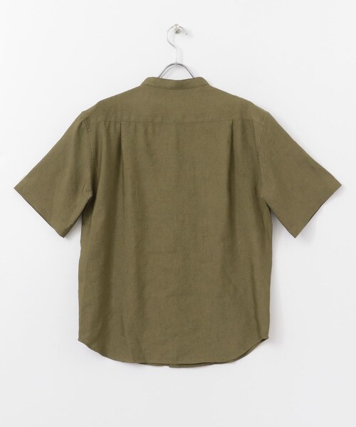 URBAN RESEARCH Sonny Label（アーバンリサーチサニーレーベル）の「クールリネンバンドカラーシャツ（その他・メンズ・ブルーST/カーキ/ナチュラル/ベージュCH・M/L）」の18枚目の写真