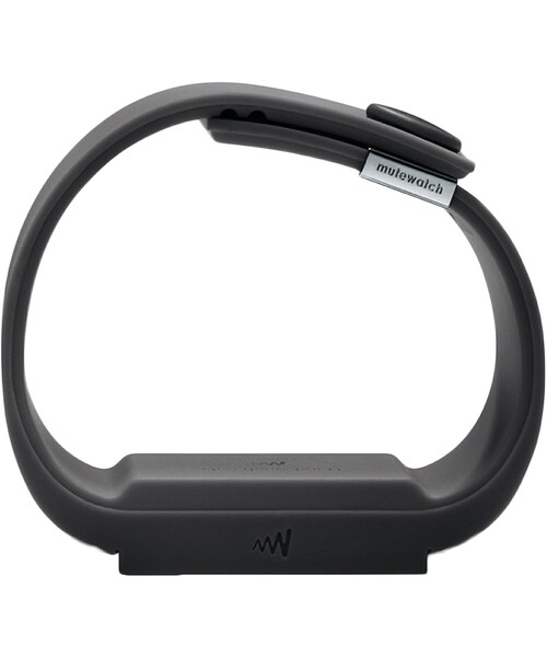 Mutewatch（ムトウォッチ）の「Charcoal Grey Rubber TPU Watch With Opto Electronic