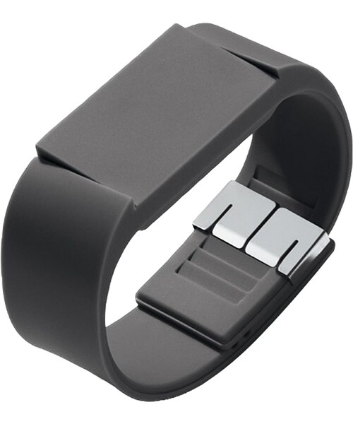 Mutewatch（ムトウォッチ）の「Charcoal Grey Rubber TPU Watch With Opto Electronic