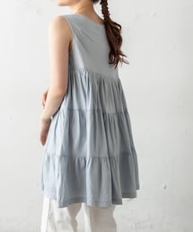 PUAL CE CIN | ティアードノースリーブ(キャミソール)