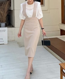 DHOLIC | サスペンダーワンピース・全2色・t57225(ジャンパースカート)