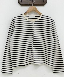 DHOLIC STYLE | [vinvle] コットンボーダーカーディガン(カーディガン/ボレロ)