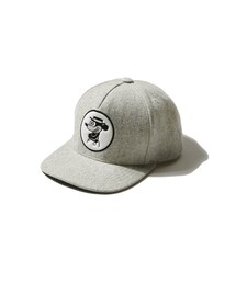LIFUL MINIMAL GARMENTS. | LIFUL x DISNEY WOOL WAPPEN SNAPBACK gray(アクセサリー)