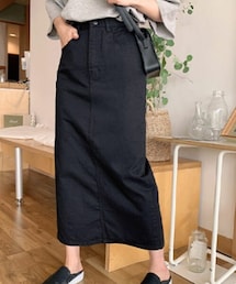 DHOLIC STYLE | [ririnco] バックスリットロング丈スカート(スカート)