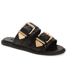 SCHUTZ | Shina Buckle Slide Sandal(サンダル)