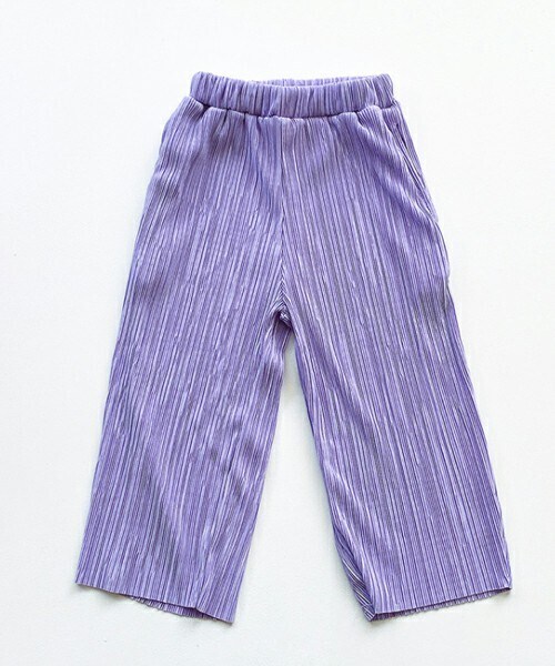 DHOLIC kids（ディーホリックキッズ）の「[ELLY MOLLY] リンクルワイドパンツ（その他パンツ・キッズ・ブラック/パープル/ブルー・5/7/9/11/13）」の3枚目の写真