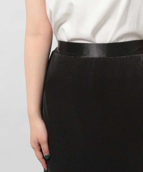 PAGEBOY（ページボーイ）の「【WEB先行予約】カットプリーツスカート（スカート・レディース・ブラック/グレージュ/オリーブ・F）」の11枚目の写真
