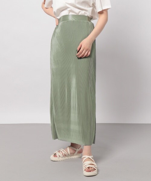 PAGEBOY（ページボーイ）の「【WEB先行予約】カットプリーツスカート（スカート・レディース・ブラック/グレージュ/オリーブ・F）」の3枚目の写真