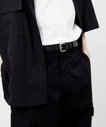 JUNRED（ジュンレッド）の「スクエアバックルレザーベルト（ファッション雑貨・メンズ）」