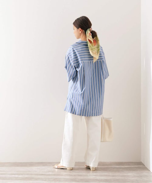 SLOBE IENA（スローブイエナ）の「スキッパーカラープルオーバー