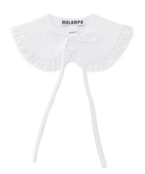 ROPE'(ロペ)の「【MELAMPO】ソリッド 付け襟 (その他・レディース・ホワイト・F)」の1枚目の写真