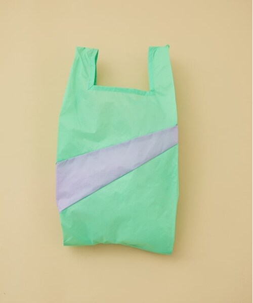 ADAM ET ROPE'（アダムエロペ）の「【SUSAN BIJL】The New Shopping Bag MEDIUM（バッグ・レディース・ブルー系3/レンガ/オレンジ系2/オレンジ系/ラベンダー系/ラベンダー/ターコイズ/キミドリ/ライトグリーン/キャメル/ダークブラウン系/ダークブラウン/ブラック/ライトグレー・F）」の7枚目の写真