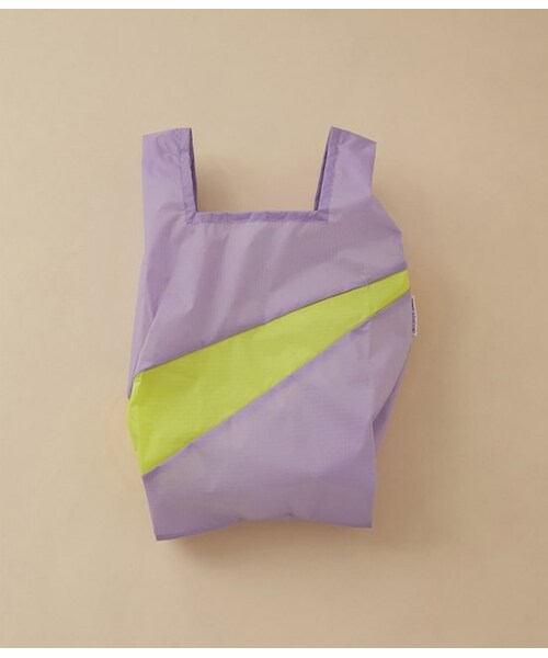 ADAM ET ROPE'（アダムエロペ）の「【SUSAN BIJL】The New Shopping Bag MEDIUM（バッグ・レディース・ブルー系3/レンガ/オレンジ系2/オレンジ系/ラベンダー系/ラベンダー/ターコイズ/キミドリ/ライトグリーン/キャメル/ダークブラウン系/ダークブラウン/ブラック/ライトグレー・F）」の11枚目の写真