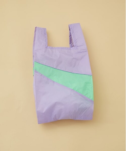 ADAM ET ROPE'（アダムエロペ）の「【SUSAN BIJL】The New Shopping Bag MEDIUM（バッグ・レディース・ブルー系3/レンガ/オレンジ系2/オレンジ系/ラベンダー系/ラベンダー/ターコイズ/キミドリ/ライトグリーン/キャメル/ダークブラウン系/ダークブラウン/ブラック/ライトグレー・F）」の10枚目の写真