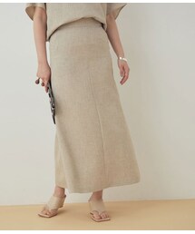 ADAM ET ROPE' | 【セットアップ対応】スリットマーメイドスカート(スカート)