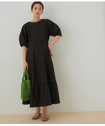 ADAM ET ROPE' | <洗える>【WEB限定】ボリュームスリーブドレス(ワンピース/ドレス)