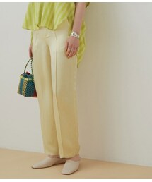 ADAM ET ROPE' | センタークリースサテンパンツ(パンツ)