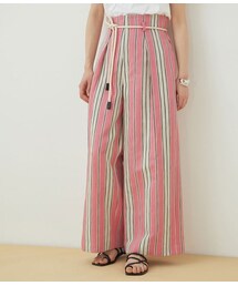 ADAM ET ROPE' | <洗える>ストライプワイドパンツ(パンツ)