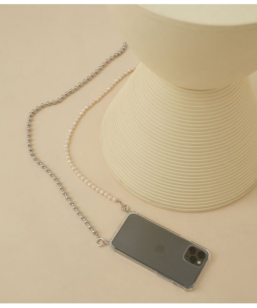 ADAM ET ROPE'（アダムエロペ）の「ボディチェーンスマホアクセサリー（財布/小物・レディース・シルバー/ゴールド・F）」の2枚目の写真