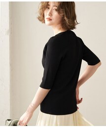 ROPE' PICNIC（ロペピクニック）の「【セットアップ対応】【UVカット】台形ネックニットプルオーバー（トップス）」