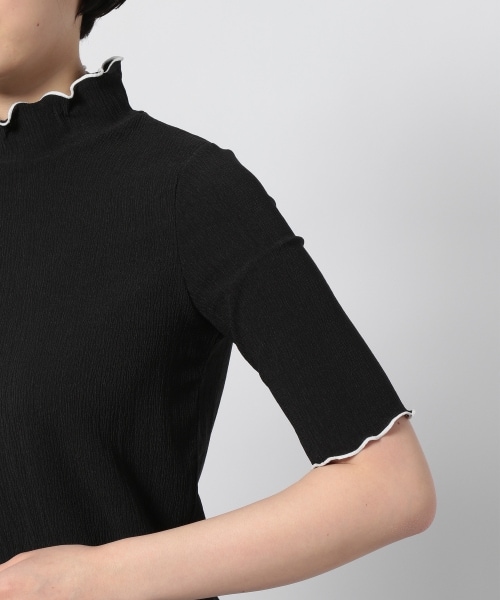 PAGEBOY（ページボーイ）の「ヨウリュウメローハイネックプルオーバー（トップス・オフホワイト/ブラック/グレージュ）」の15枚目の写真