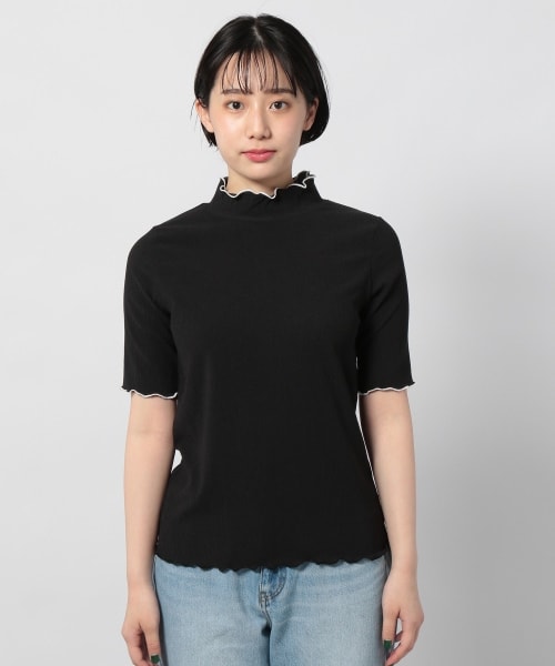 PAGEBOY（ページボーイ）の「ヨウリュウメローハイネックプルオーバー（トップス・オフホワイト/ブラック/グレージュ）」の11枚目の写真