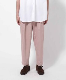 ADAM ET ROPE' | 《WEB限定》ルーズ2タック ワイドテーパードアンクルパンツ(パンツ)