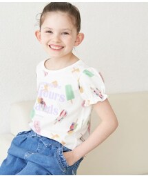 ROPE' PICNIC（ロペピクニック）の「【KIDS】アイスキャンディプリントパフスリーブTシャツ（トップス・キッズ）」