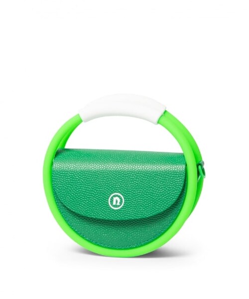 bonjour records(ボンジュールレコーズ)の「【nana-nana x NBA】HOOP BASKETBALL SMALL バッグ(バッグ・レディース・パープル/レッド/ピンク/グリーン/ホワイト/ブルー/ダークブラウン・F)」の3枚目の写真