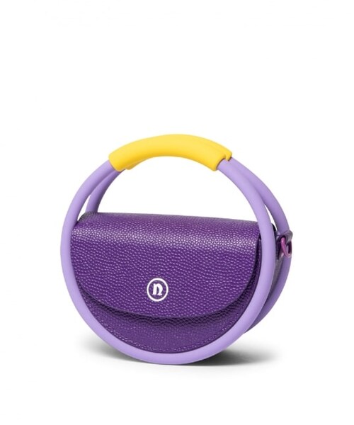 bonjour records(ボンジュールレコーズ)の「【nana-nana x NBA】HOOP BASKETBALL SMALL バッグ(バッグ・レディース・パープル/レッド/ピンク/グリーン/ホワイト/ブルー/ダークブラウン・F)」の5枚目の写真