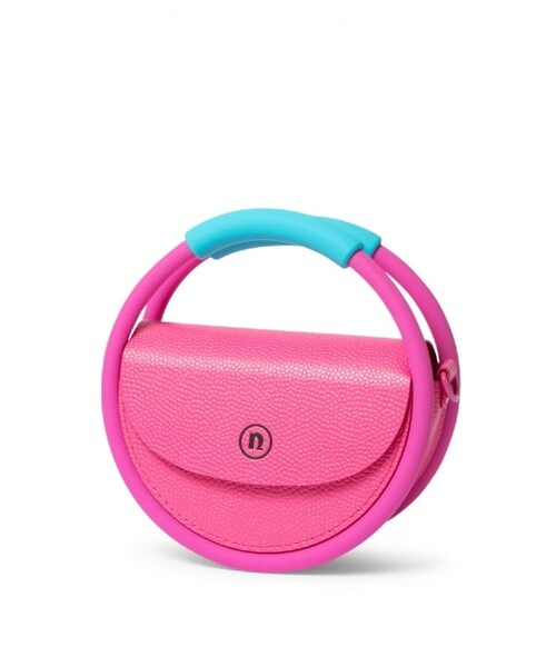 bonjour records(ボンジュールレコーズ)の「【nana-nana x NBA】HOOP BASKETBALL SMALL バッグ(バッグ・レディース・パープル/レッド/ピンク/グリーン/ホワイト/ブルー/ダークブラウン・F)」の6枚目の写真