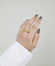 ASAMI FUJIKAWA | 【ASAMI FUJIKAWA / アサミフジカワ】Medium Ring / リング / K18 Plated / 1802008(リング)