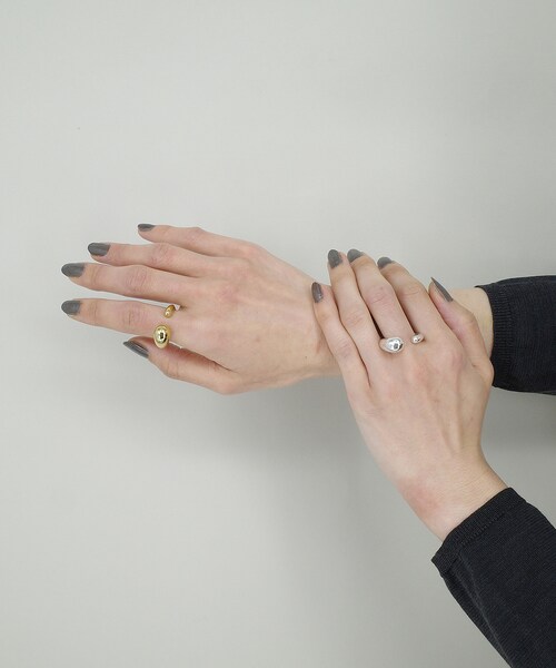 ASAMI FUJIKAWA（アサミフジカワ）の「【ASAMI FUJIKAWA / アサミフジカワ】Medium Ring / リング / K18 Plated / 1802008（リング・レディース・ゴールド・10号）」の4枚目の写真