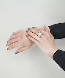 ASAMI FUJIKAWA | 【ASAMI FUJIKAWA / アサミフジカワ】Ring / リング / K18 Plated / 1901006(リング)