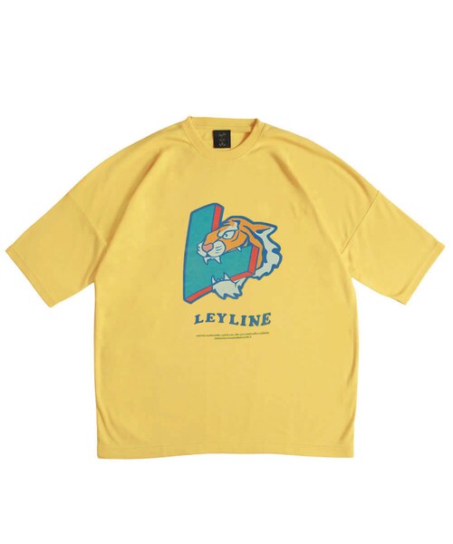 Leyline（レイライン）の「Tiger tee（Tシャツ/カットソー・レディース・White/Banana/Purple/Purplr・S/M/L/XL）」の3枚目の写真