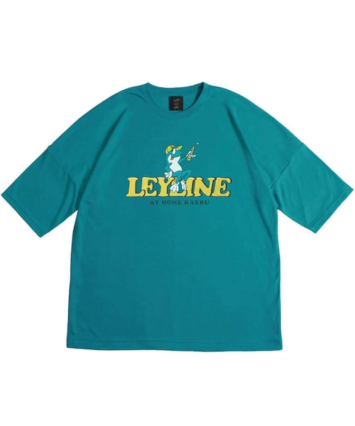 Leyline（レイライン）の「Kaeru tee（Tシャツ/カットソー・レディース・ホワイト/グリーン/ベージュ・S/M/L/XL）」の3枚目の写真