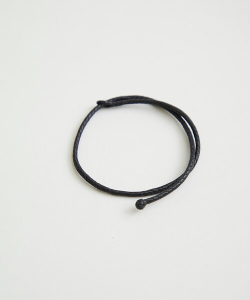 未使用品Aetaブレスレットブラック　牛革　サイズKG31 Aeta / BRACELET SINGLE - dieci onlineshop