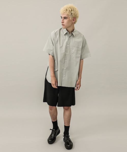 markaware(マーカウェア)の「COMFORT FIT SHIRT S/S(その他・メンズ・GREY/BEIGE/BLUE・1/2)」の22枚目の写真