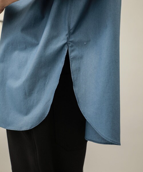 markaware(マーカウェア)の「COMFORT FIT SHIRT S/S(その他・メンズ・GREY/BEIGE/BLUE・1/2)」の10枚目の写真