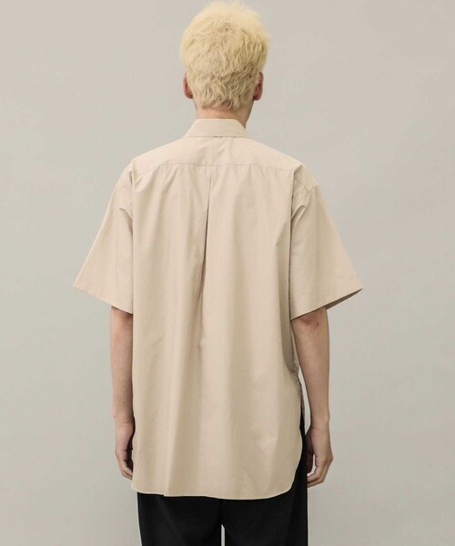 markaware(マーカウェア)の「COMFORT FIT SHIRT S/S(その他・メンズ・GREY/BEIGE/BLUE・1/2)」の15枚目の写真