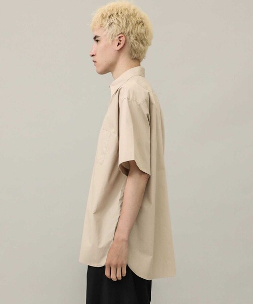 markaware(マーカウェア)の「COMFORT FIT SHIRT S/S(その他・メンズ・GREY/BEIGE/BLUE・1/2)」の14枚目の写真