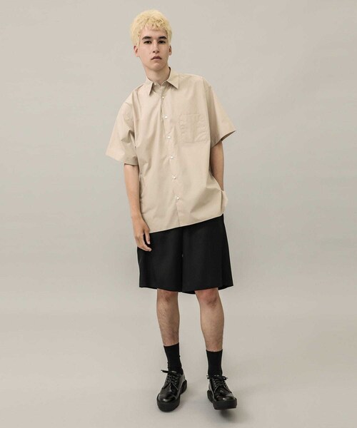markaware(マーカウェア)の「COMFORT FIT SHIRT S/S(その他・メンズ・GREY/BEIGE/BLUE・1/2)」の12枚目の写真