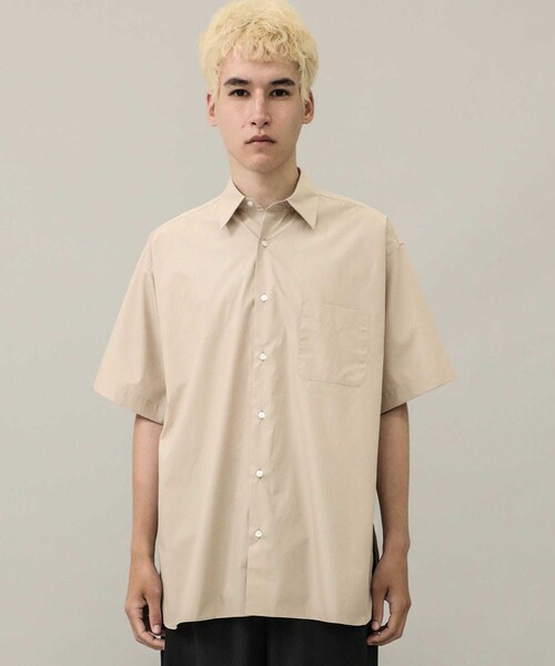 markaware(マーカウェア)の「COMFORT FIT SHIRT S/S(その他・メンズ・GREY/BEIGE/BLUE・1/2)」の13枚目の写真