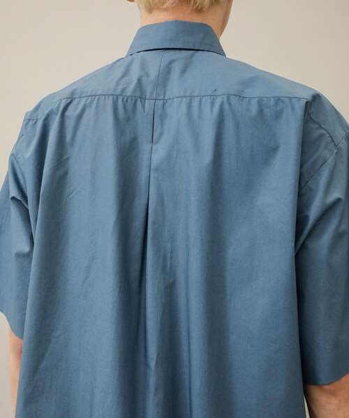 markaware(マーカウェア)の「COMFORT FIT SHIRT S/S(その他・メンズ・GREY/BEIGE/BLUE・1/2)」の11枚目の写真