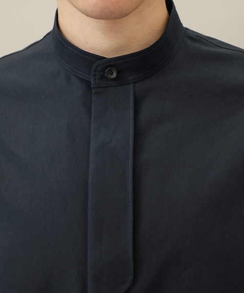 THE RERACS（ザ・リラクス）の「BAND COLLAR PLACKET SHORT SLEEVE